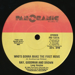 Ray, Goodman & Brown Who's Gonna Make The First Move Vinyl 12" USED