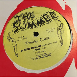 Promise Circle Be Mine Tonight USED VINYL 12INCH 33 S RPM