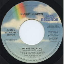 Bobby Brown My Prerogative USED VINYL 7INCH 45 RPM