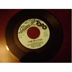 Los Coyotes Del Rio Bravo Ya Me Voy A Texas / Con Cartitas USED VINYL 7INCH 45 RPM SINGLE STEREO
