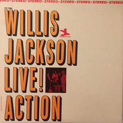 Willis Jackson Live! Action Vinyl LP USED