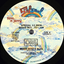 O.R.S. (Orlando Riva Sound) Moon-Boots USED VINYL 12INCH 33 S RPM STEREO