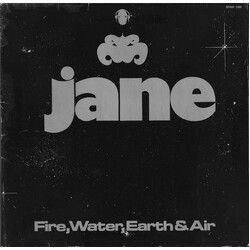 Jane Fire, Water, Earth & Air Vinyl LP USED