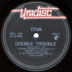 Diva (4) / Freddie James Double Trouble / Everybody Get Up And Boogie / Hollywood USED VINYL 12INCH 33 S RPM