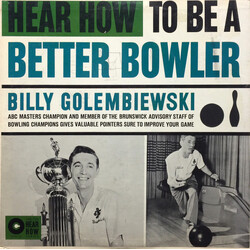 Billy Golembiewski Hear How To Be A Better Bowler Vinyl LP USED