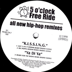 Mr. Merle 5 O'Clock Free Ride USED VINYL 12INCH PROMO 33 S RPM