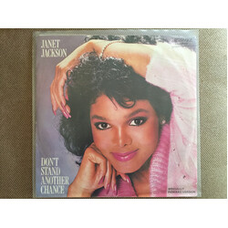 Janet Jackson Don't Stand Another Chance USED VINYL 12INCH 45 RPM SINGLE LIMITED EDITION