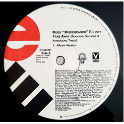 Missy Elliott Take Away / Scream A.K.A. Itchin' USED VINYL 12INCH 33 S RPM PROMO STEREO