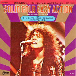 T. Rex Solid Gold Easy Action = ¤ü¸üû¢¯·çó USED VINYL 7INCH 45 RPM SINGLE