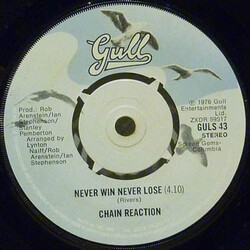Chain Reaction (3) Never Lose Never Win USED VINYL 7INCH