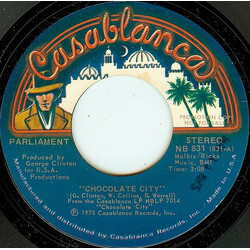 Parliament Chocolate City USED VINYL 7INCH 45 RPM PROMO STYRENE STEREO