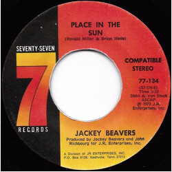 Jackey Beavers Place In The Sun / I Never Found A Girl (To Love Me Like You Do) USED VINYL 7INCH 45 RPM STEREO