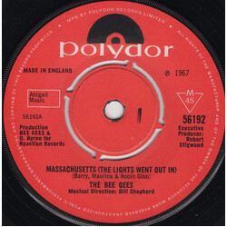 Bee Gees Massachusetts (The Lights Went Out In) USED VINYL 7INCH 45 RPM SINGLE MONO