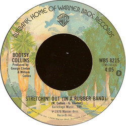 Bootsy Collins Stretchin' Out (In A Rubber Band) / Physical Love USED VINYL 7INCH 45 RPM