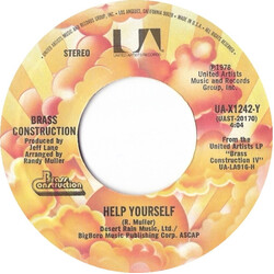 Brass Construction Help Yourself / Pick Yourself Up USED VINYL 7INCH STYRENE STEREO