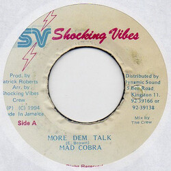 Mad Cobra More Dem Talk USED VINYL 7INCH 45 RPM