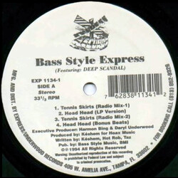 Bass Style Express / Deep Scandal Tennis Skirts USED VINYL 12INCH 33 S RPM