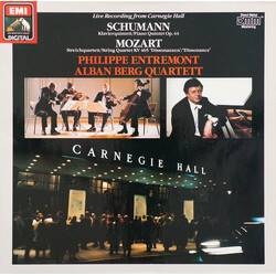 Robert Schumann / Wolfgang Amadeus Mozart / Philippe Entremont / Alban Berg Quartett Live Recording From Carnegie Hall: Klavierquintett = Piano Quinte