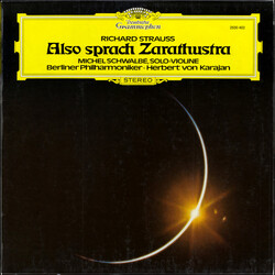 Richard Strauss / Michel Schwalbé / Berliner Philharmoniker / Herbert von Karajan Also Sprach Zarathustra Vinyl LP USED