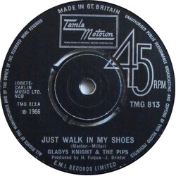 Gladys Knight And The Pips Just Walk In My Shoes USED VINYL 7INCH SINGLE