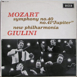 Wolfgang Amadeus Mozart / Carlo Maria Giulini / New Philharmonia Orchestra Symphony No. 40 /  No. 41 »Jupiter« Vinyl LP USED