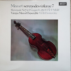 Wolfgang Amadeus Mozart / Wiener Mozart Ensemble / Willi Boskovsky Serenades Volume 7, Serenade No.7 In D Major, K.250 "Haffner" Vinyl LP USED