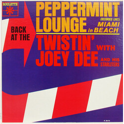 Joey Dee & The Starliters Back At The Peppermint Lounge / Twistin' Vinyl LP USED