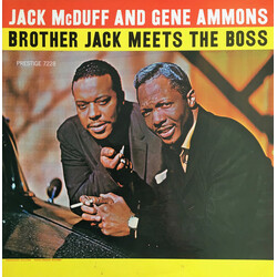 Brother Jack McDuff / Gene Ammons Brother Jack Meets The Boss Vinyl LP USED