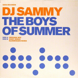 DJ Sammy The Boys Of Summer USED VINYL 12INCH 33 S RPM 45 RPM