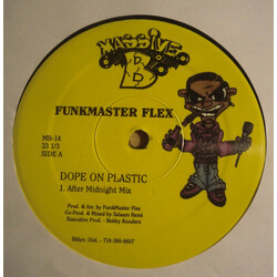 Funkmaster Flex Dope On Plastic USED VINYL 12INCH 33 S RPM