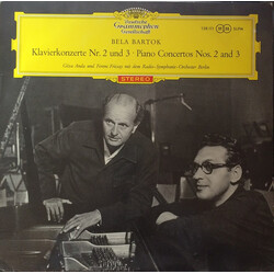 Béla Bartók / Géza Anda / Ferenc Fricsay / Radio-Symphonie-Orchester Berlin Klavierkonzerte Nr. 2 Und 3 Vinyl LP USED
