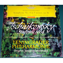 Pyotr Ilyich Tchaikovsky / Leningrad Philharmonic Orchestra / Evgeny Mravinsky Sinfonie Nr. 4 Vinyl LP USED