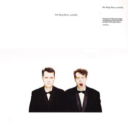 Pet Shop Boys Actually Vinyl LP USED