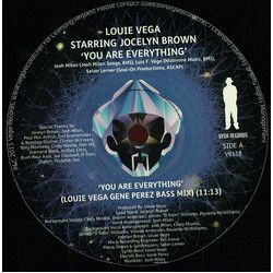 Louie Vega / Jocelyn Brown You Are Everything USED VINYL 12INCH 33 S RPM