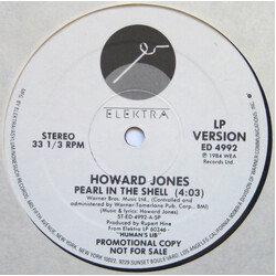 Howard Jones Pearl In The Shell USED VINYL 12INCH 33 S RPM PROMO