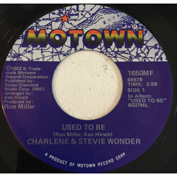 Charlene / Stevie Wonder Used To Be USED VINYL 7INCH 45 RPM SINGLE