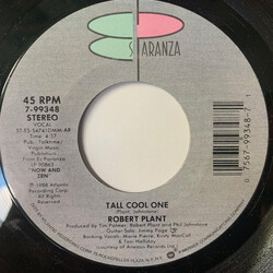 Robert Plant Tall Cool One USED VINYL 7INCH 45 RPM SINGLE STYRENE STEREO