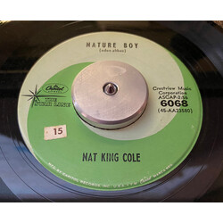 Nat King Cole Nature Boy USED VINYL 7INCH 45 RPM SINGLE REISSUE
