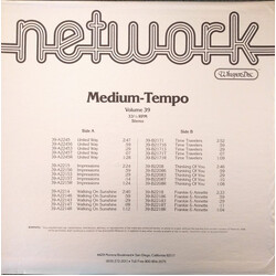 Craig Palmer (4) / Stefan Olesten Medium-Tempo - Volume 39 Vinyl LP USED