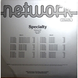 Craig Palmer (4) Specialty - Volume 67 Vinyl LP USED