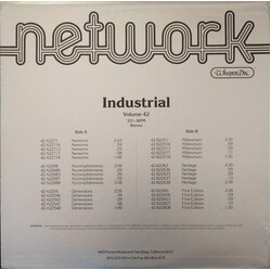 Unknown Artist Industrial - Volume 42 Vinyl LP USED