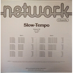 Unknown Artist Slow-Tempo - Volume 34 Vinyl LP USED