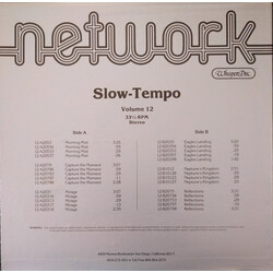 Craig Palmer (4) / Clark Gault Slow-Tempo - Volume 12 Vinyl LP USED