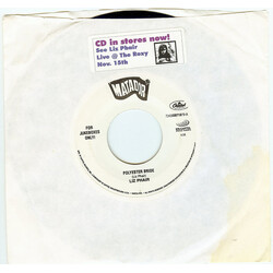 Liz Phair Polyester Bride USED VINYL 7INCH 45 RPM SINGLE JUKEBOX