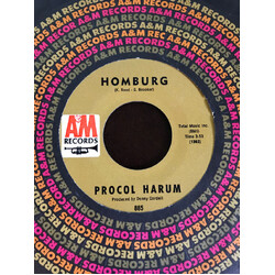 Procol Harum Homburg USED VINYL 7INCH 45 RPM SINGLE