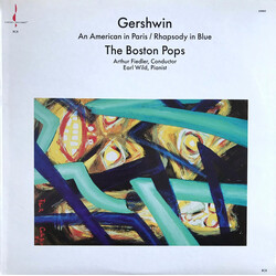 George Gershwin / The Boston Pops Orchestra / Arthur Fiedler / Earl Wild An American In Paris / Rhapsody In Blue Vinyl LP USED