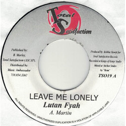 Lutan Fyah Leave Me Lonely USED VINYL 7INCH 45 RPM
