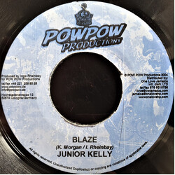 Junior Kelly Blaze USED VINYL 7INCH 45 RPM