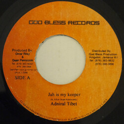 Admiral Tibet / Utan Green Jah Is My Keeper / Dream I Had USED VINYL 7INCH 45 RPM