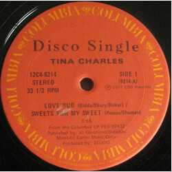 Tina Charles Love Bug / Sweets For My Sweet / I'll Be Your Light (In Your Moment Of Darkness) USED VINYL 12INCH 33 S RPM